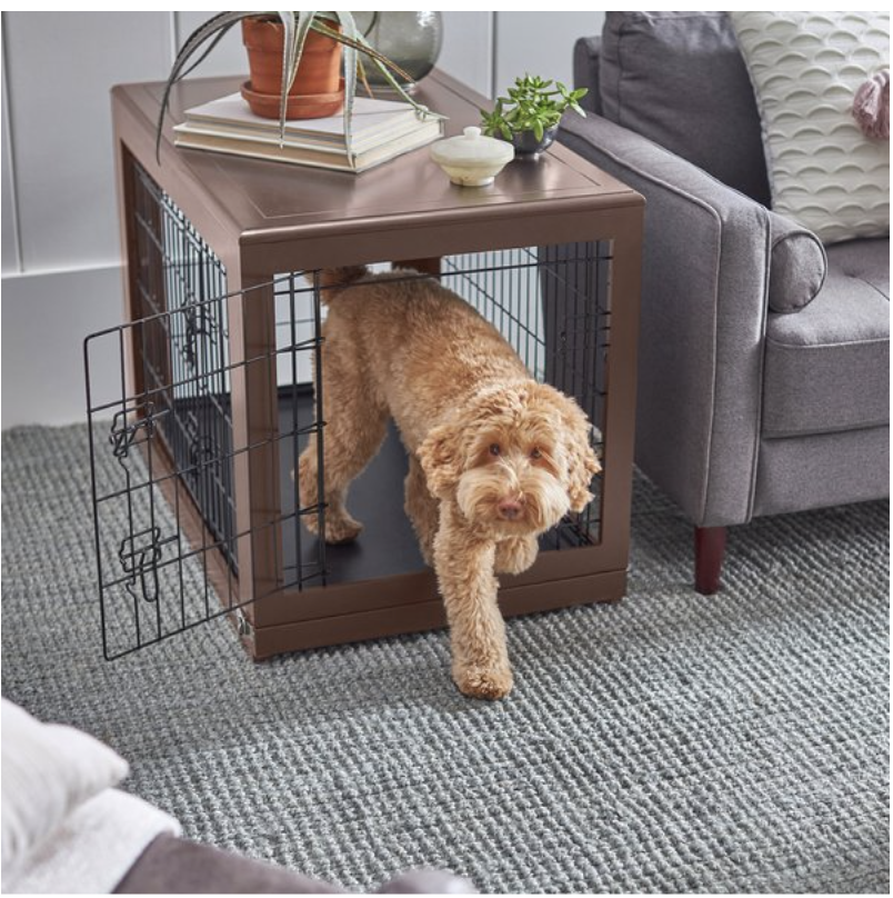 indoor dog crate furniture